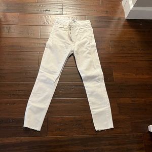 AGOLDE white jeans sz 26